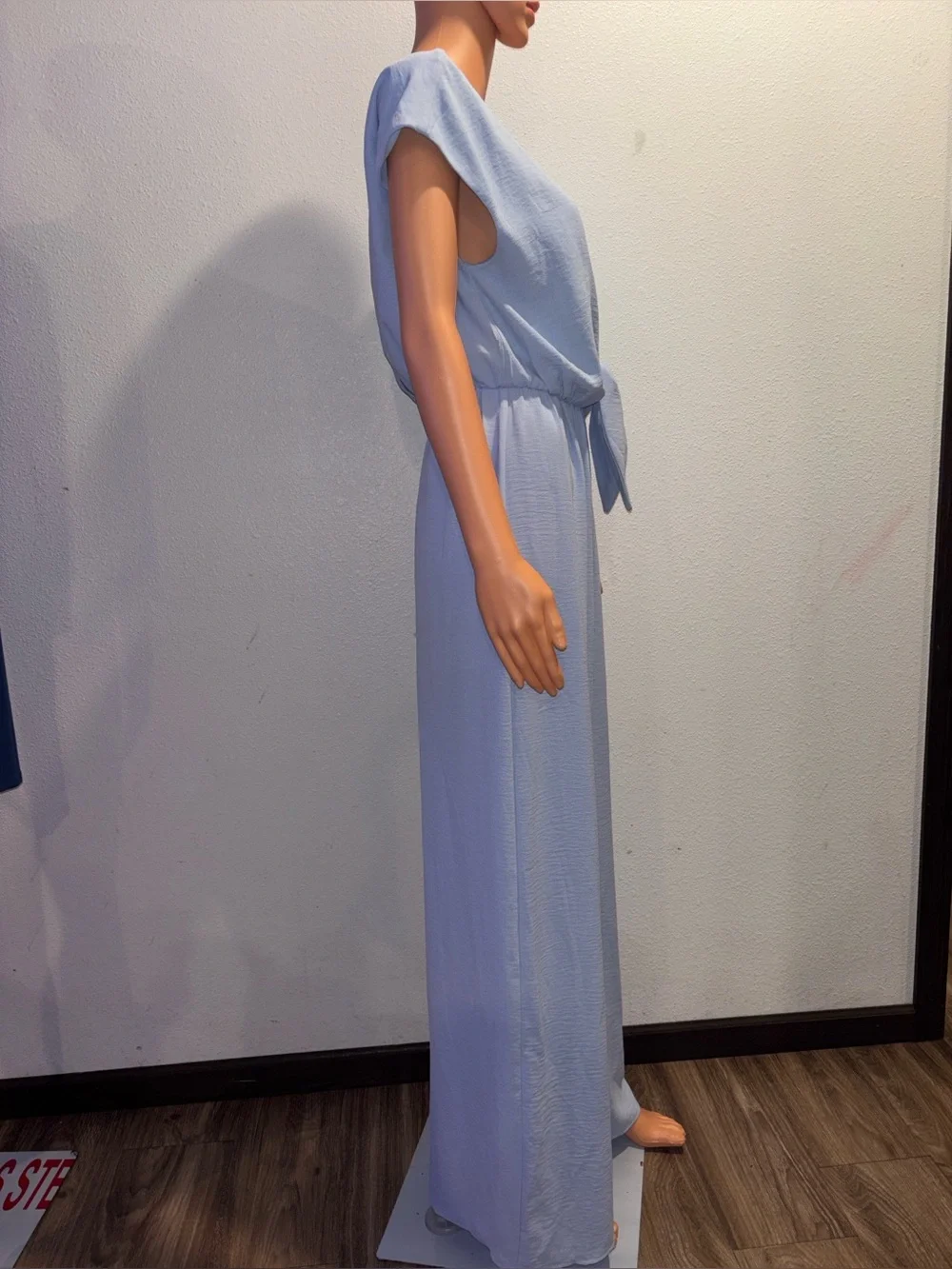 Jumpsuit Jumpsuit "Magnolia" Wide Leg - Pastel Blue. - Picture 4 of 8